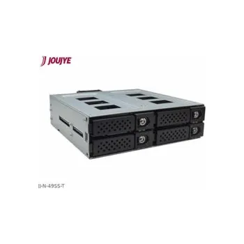 Ukládání dat Jou Jye Backplane SAS3/SATA 4x 2,5"HDD do 5,25" pozice (nástupce JJ-1044M-SS)