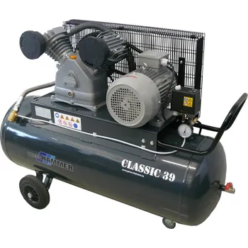 Kompresor PRESS HAMMER CLASSIC 39/150 dvoupístový olejový kompresor 4kW, 400V, 150l