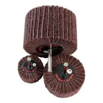 Brusný kotouč NÁSTROJE CZ Lamelový kotouč na stopce 80x50x6 RGM netkaná textilie a brusné lamely - IM-RGM8050