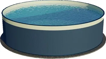 Bazén Planet Pool Bazén 3,5 x 0,9 m antracit/pískový bez filtrace