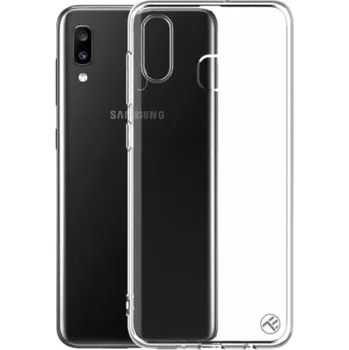 Pouzdro na mobilní telefon Tellur Cover Basic Silicone for Samsung Galaxy A20 transparent