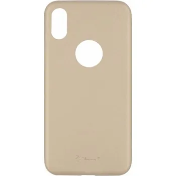 Pouzdro na mobilní telefon Tellur Cover Slim Synthetic Leather for iPhone X/XS gold