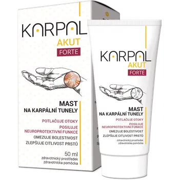 Bylinná léčivá mast Karpal Akut Forte mast na karpální tunely 50 ml