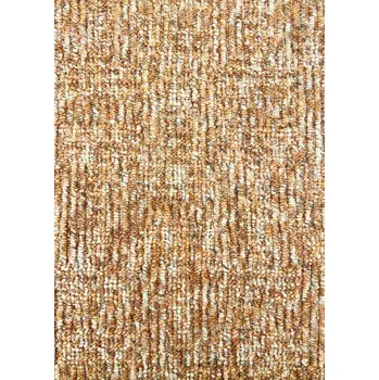 Koberec koberec LOFT 15 šíře 5m hnědo-béžový