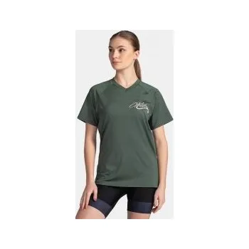 cyklistický dres Kilpi REMIDO-W tmavě zelená TL0355KI 40; Zelená dres