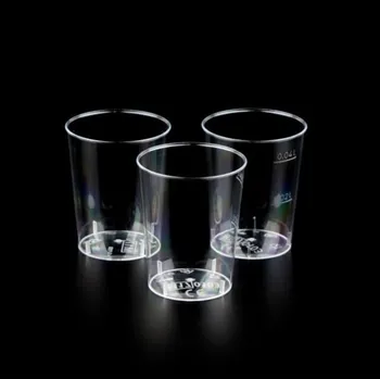 Ostatní Jednorázové plastikové kelímky na vodu 40ml - 50ks
