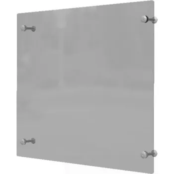 Zábradlí výprodej - MODEL 06 se SKLEM bodové kotvení- pro francouzská okna rozměr A 1000mm 1ks