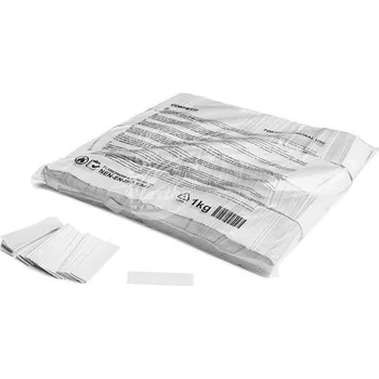 Konfeta Papírové konfety - bílé