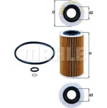 KNECHT Olejový filtr OX384D