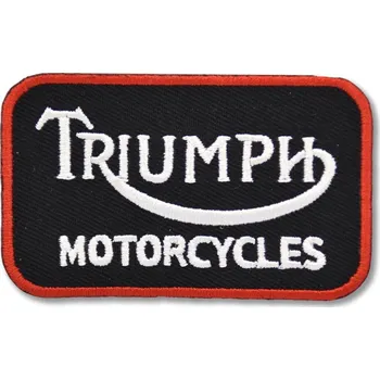 Nášivka Moto nášivka Triumph Motorcycles 7,5 cm x 4,5 cm