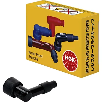 Zapalovací a žhavicí svíčka NGK fajfka na zapalovací svíčky (NR 8744) ohnutá (90) barva černá, POLARIS 250/300/400/425/500 (NGK fajfka na zapalovací svíčky (NR 8744) ohnutá (90) barva černá, POLARIS 250/300/400/425/500)