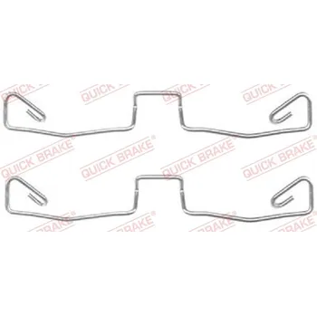 Brzdový komplet QUICK BRAKE Sada příslušenství, obložení kotoučové brzdy 1091633