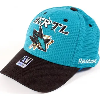 Kšiltovka Reebok Pánská kšiltovka San Jose Sharks NHL Structured Flex 15 - Tomáš Hertl #48 Velikost: L/XL