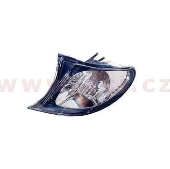 Směrový světlomet přední blinkr bílý (není součástí dodávky) černý rám 4dv. L