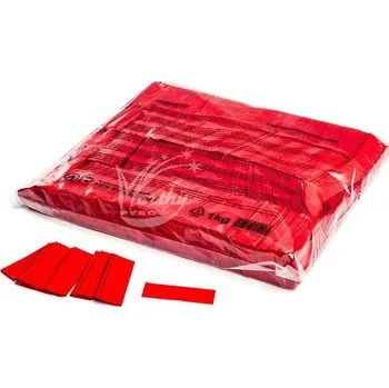 Konfeta Papírové konfety - červené