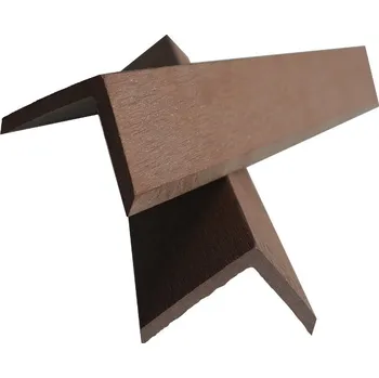 Terasové prkno WPC ukončovací lišta chocolate 2,9 m