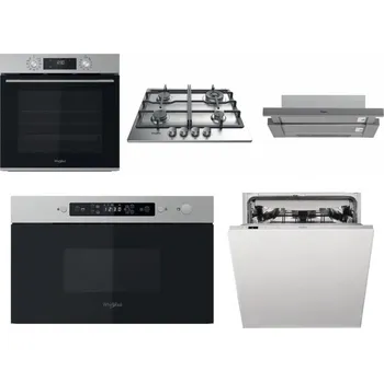 Set domácích spotřebičů WHIRLPOOL OMK58CU1SX + WHIRLPOOL TKRL 661 IX EU + WHIRLPOOL AKR 749/1 IX + WHIRLPOOL MBNA910X + WHIRLPOOL WIC 3C33 PFE