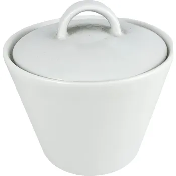 Cukřenka cukřenka s víčkem TOM 0,2l bílý porcelán