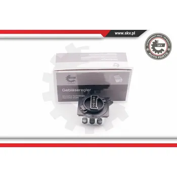 Řídící jednotka SKV Odpor, vnitřní tlakový ventilátor 94SKV014