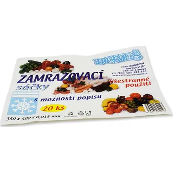 Sáček na potraviny sáček zamrazovací 35x50 (20ks)MAXI