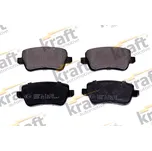 KRAFT AUTOMOTIVE Sada brzdových destiček, kotoučová brzda 6013015