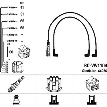 Zapalovací kabel NGK Sada kabelů pro zapalování 44256