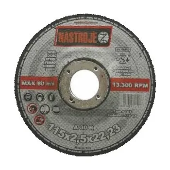 Řezný kotouč NÁSTROJE CZ Kotouč řezný 230x2,5x22 na ocel - certifikát OSA - IM-1-230-2,5