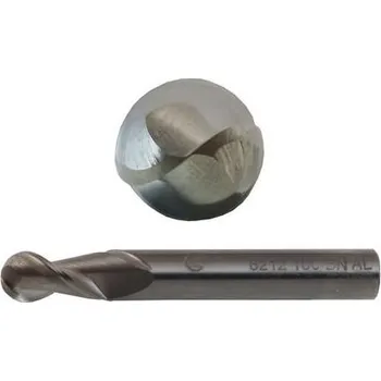 Příslušenství k frézce NÁSTROJE CZ Fréza 5-50/10mm, 2břity, stopka 5mm, R2,5 kopírovací, rádiusová - CZTK-6212-050-BN-AL-HA