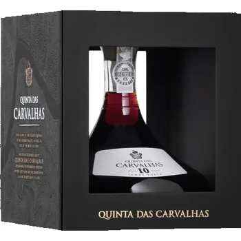 Real Companhia Velha Port Quinta das Carvalhas 10 Years Old, karafa + box