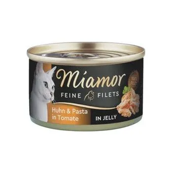 Krmivo pro kočku Miamor Cat Filet konzerva kuře+těstoviny v želé 100g