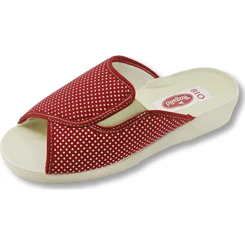 Dámské pantofle Dámské pantofle Rogallo 7101-022 Barva: Červená, Velikost: 40