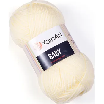 Příze Yarnart Baby 7003 žlutá světlá (50g/150m)