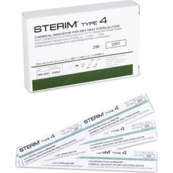 UV sterilizátor Test sterilizace HV multiparam., tř. 4, proužkový, 250 ks