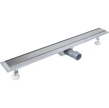 sprchový žlab Podlahový žlab s roštem 800 mm pro vložení dlažby/plný, nerez