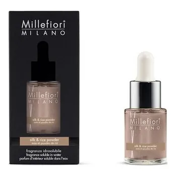 Vonný olej Millefiori Milano Natural Silk & Rice Powder aroma olej 15 ml