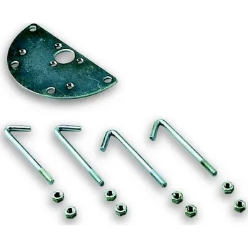 Pohon brány PCM základová deska pro sloupky řady Nice MOC..