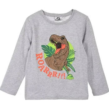 Chlapecké tričko Šedé chlapecké tričko Dinosaurs Jurassic World Velikost: 98