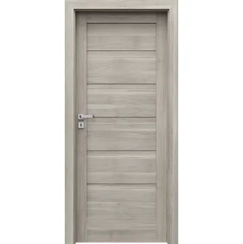 Interiérové dveře Porta Doors Interiérové dveře se zárubněmi Verte Home H0 Dekor: akát stříbrný, Šířka - orientace: 80 cm - pravé
