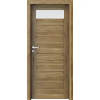Interiérové dveře Porta Doors Interiérové dveře se zárubněmi Verte Home C1 Dekor: akát medový, Šířka - orientace: 80 cm - levé