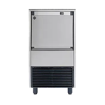 Výrobník ledu Výrobník ledu chlazený vzduchem kloboučkový led odpadové čerpadlo 22 g 30 kg/24h | RM - IMK 3215 ADP