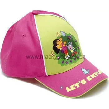 Kšiltovka Licence Only Letní kšiltovka "Dora" N43167 růžovozelená, 52/54