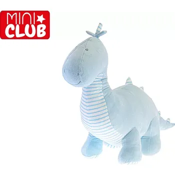 plyšák Dinosaurus plyšový 35cm modrý stojící 0m+