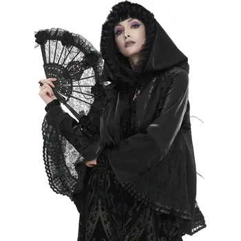 Dámský kabát tričko dámské - Gothic Rose - DEVIL FASHION - CA03601