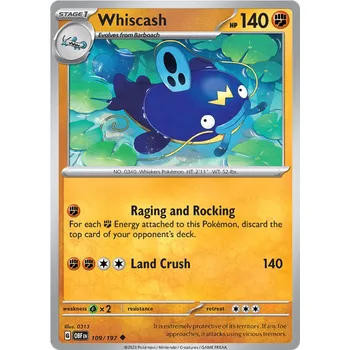 Karetní hra Pokémon TCG Whiscash 109/197