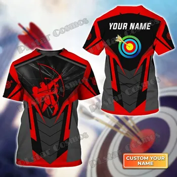 Pánské tričko Tričko Archery sport na lukostřelbu s vlastním jménem Velikost: XS, Barva (Varianta): Barevná 11