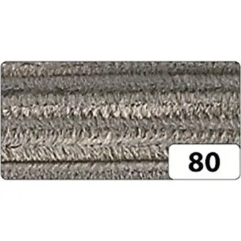 Příslušenství pro plot Plyšový drát 8 mm x 50 cm - šedá
