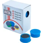 Magnety Arta průměr 16mm, modré, 10ks