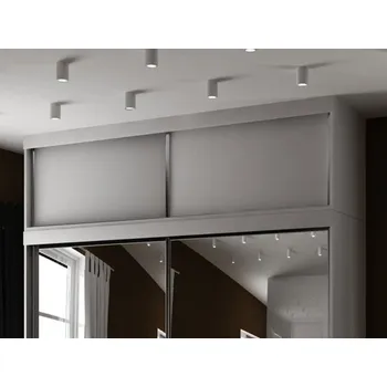 Šatní skříň Nástavec na šatní skříň Sahara 150, Barva: bílý MIRJAN 5903211100550