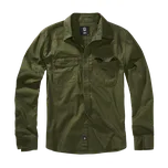 Brandit Flanellshirt košile, olivová