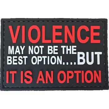 Nášivka WARAGOD Violence PVC nášivka